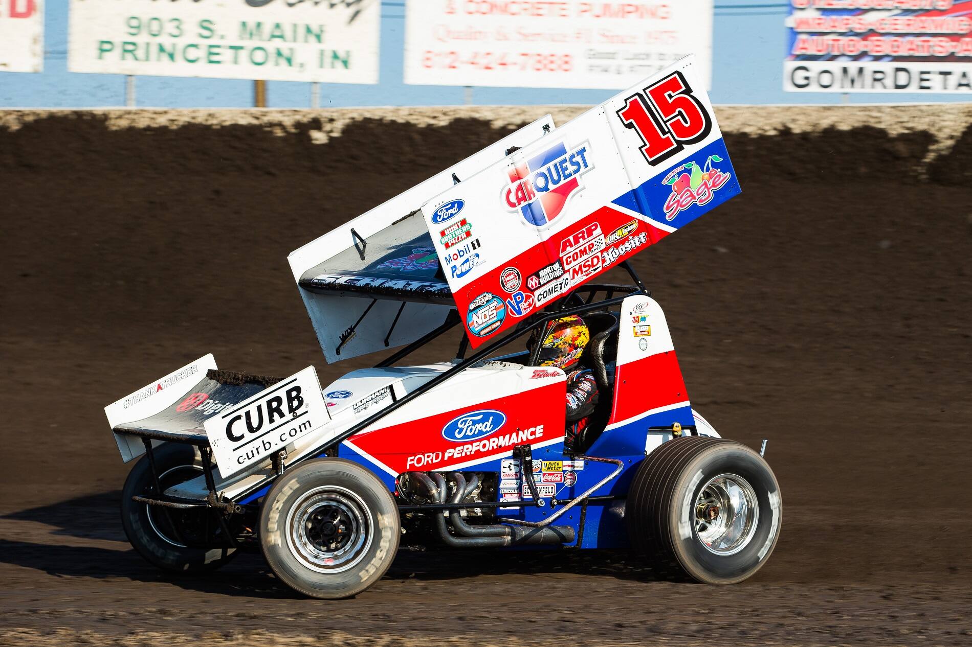 Tony Stewart Racing's Donny Schatz finished 11th and 15th in World of Outlaws action last week. Tony Stewart Racing's Donny Schatz finished 11th and 15th in World of Outlaws action last week.