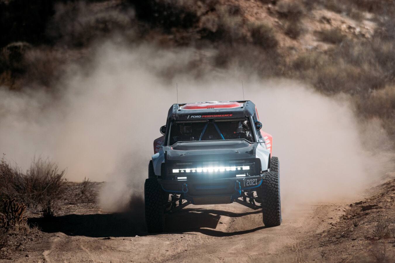 The desert race was a nearly 900-mile loop around the Baja California peninsula in Mexico. The desert race was a nearly 900-mile loop around the Baja California peninsula in Mexico.