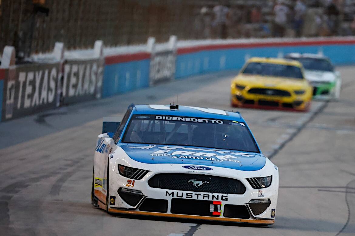 Matt DiBenedetto advanced to the main event after winning the NASCAR fan vote. Matt DiBenedetto advanced to the main event after winning the NASCAR fan vote.