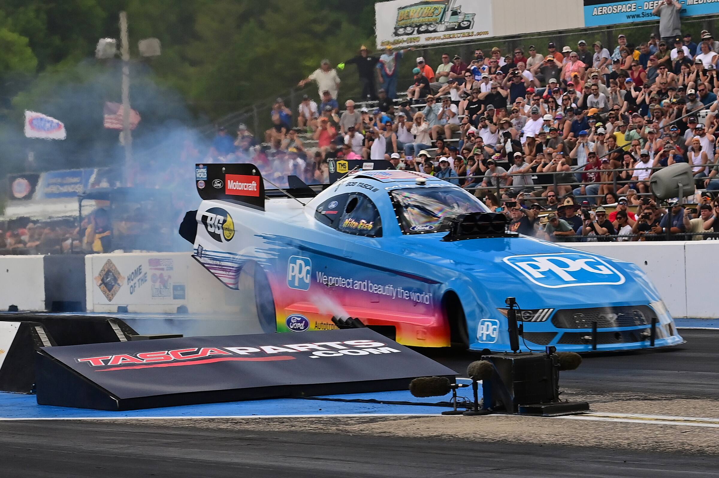 Through six events, Tasca maintains the lead in the driver standings, with Wilkerson in seventh. Through six events, Tasca maintains the lead in the driver standings, with Wilkerson in seventh.