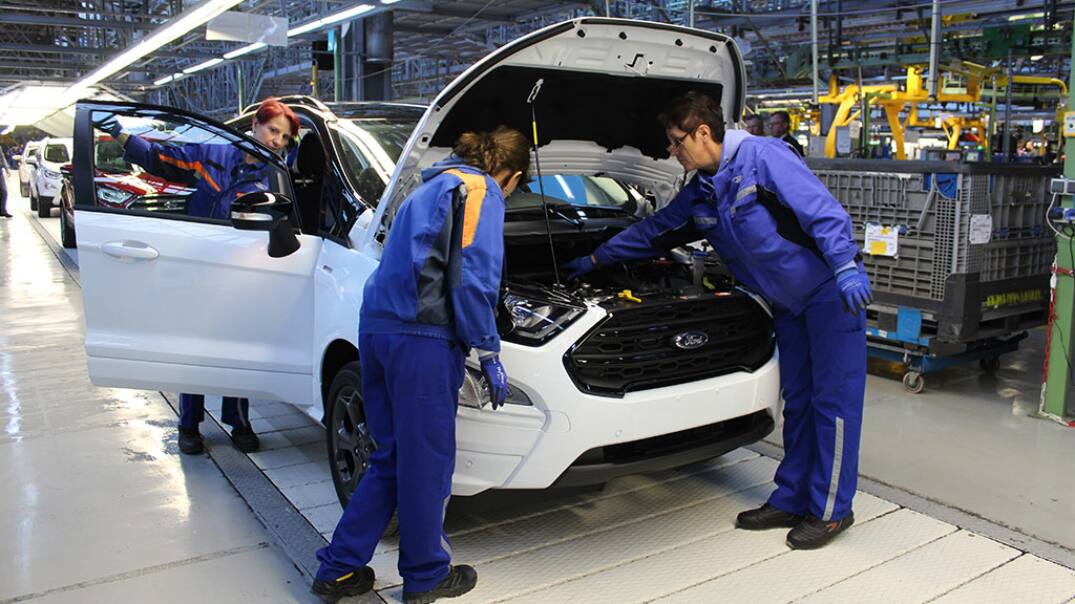 Production of new Ford EcoSport SUV begins in Craiova, Romania Production of new Ford EcoSport SUV begins in Craiova, Romania
